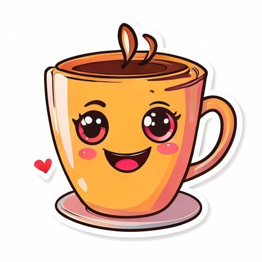 a coffee cup saying good morning