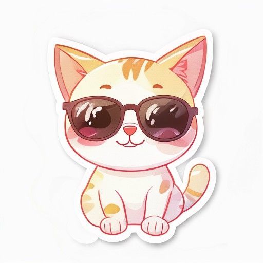 a cute cat with sparkling eyes